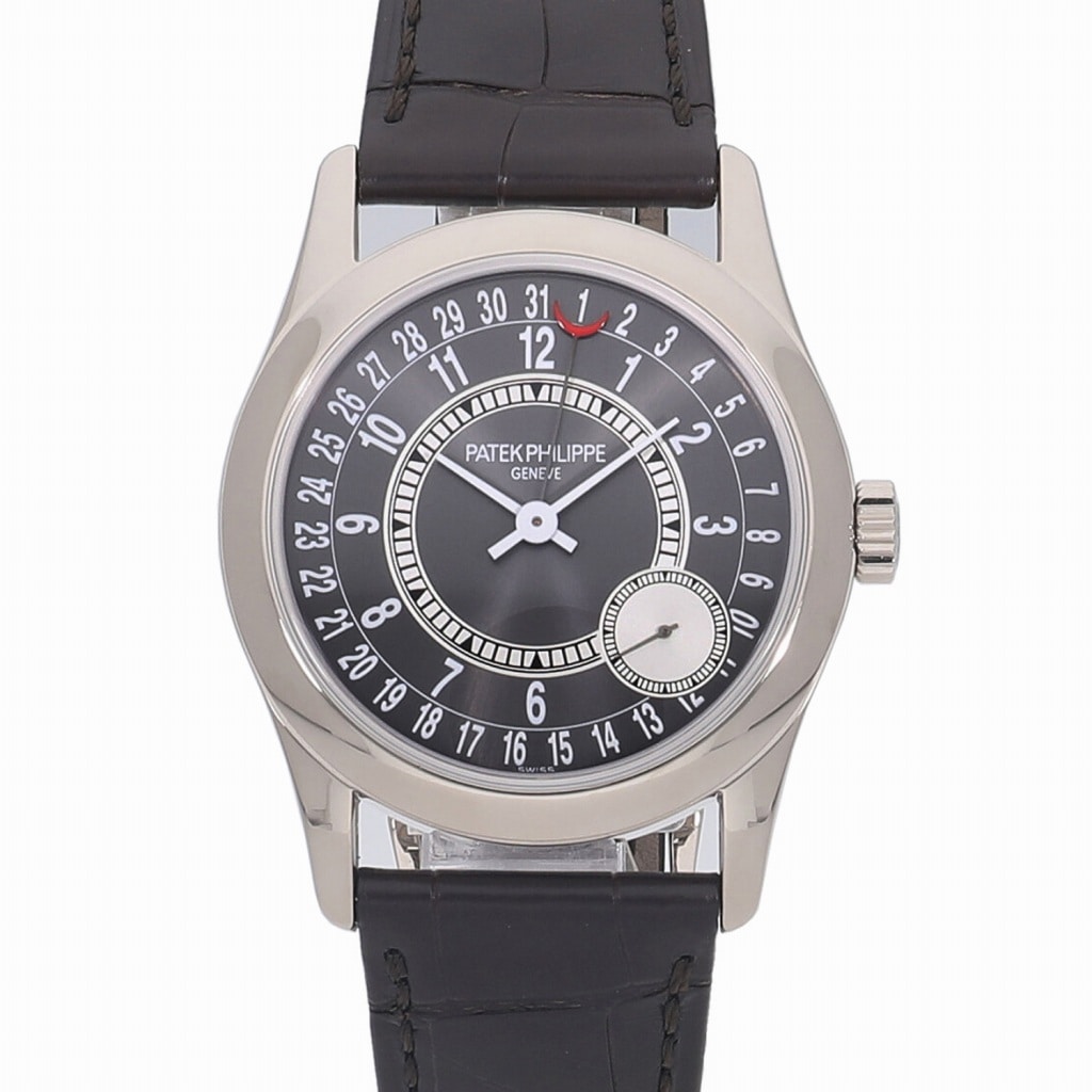 [中古]パテックフィリップ カラトラバ グレー 6000G-010 メンズ