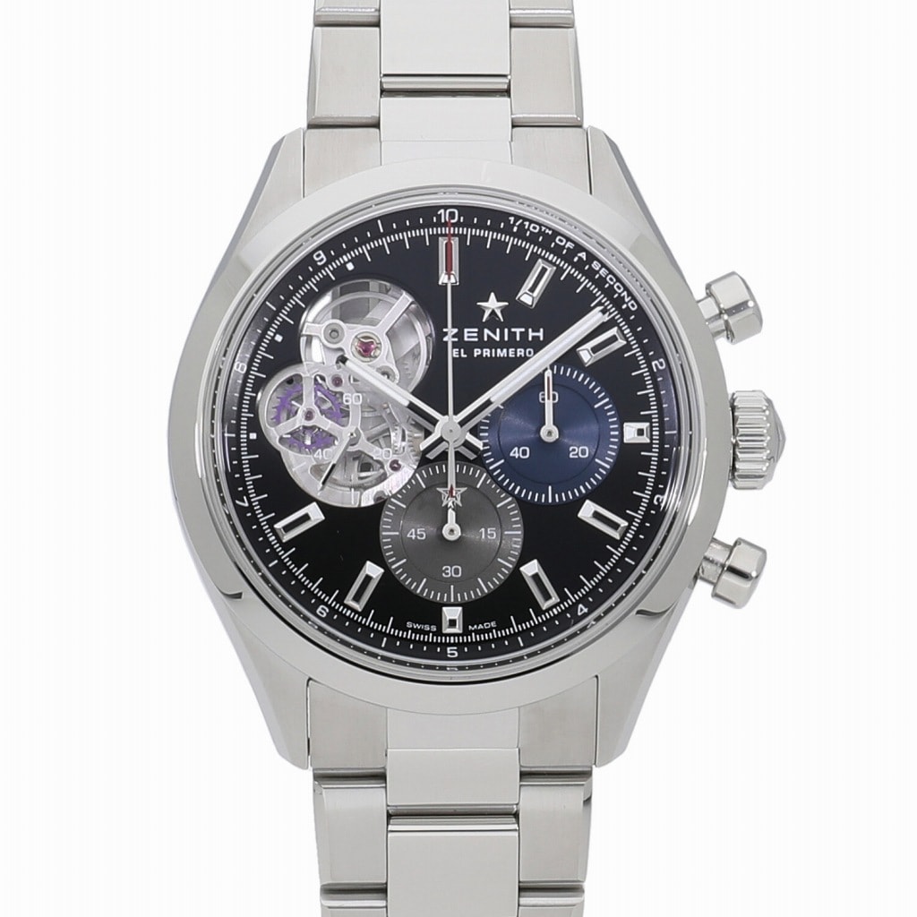 [新品]ゼニス クロノマスター オープン ブラック 03.3300.3604/21.M3300 メンズ