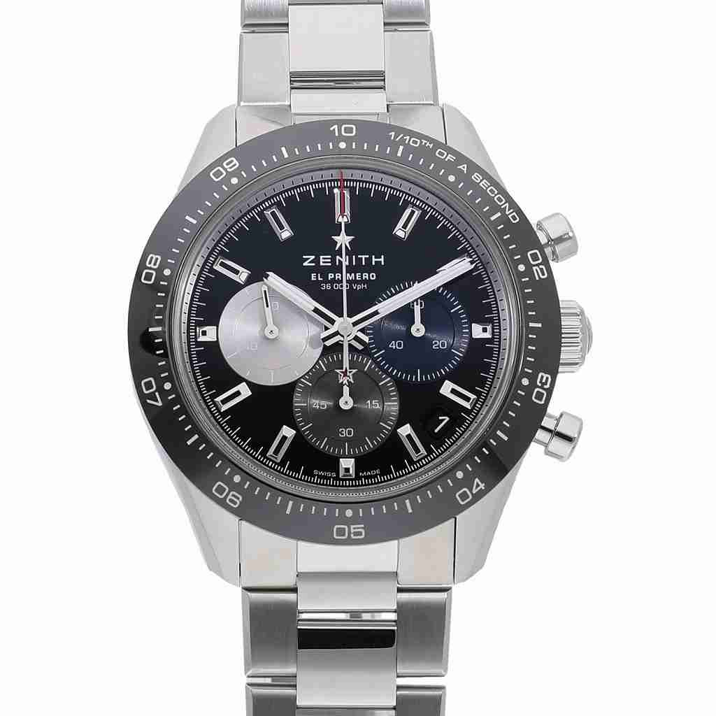 [新品]ゼニス クロノマスター エルプリメロ スポーツ ブラック 03.3100.3600/21.M3100 メンズ
