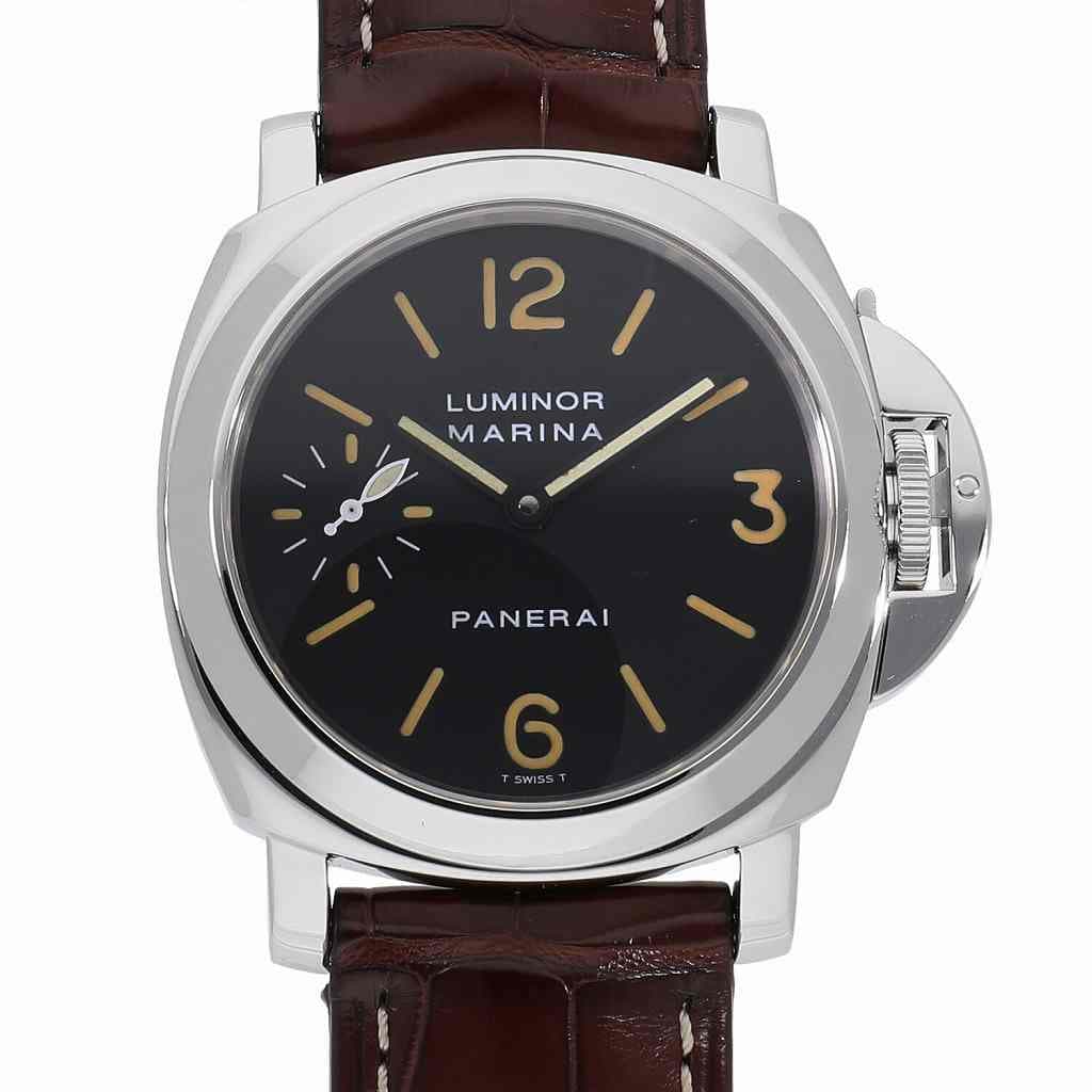 [中古]パネライ ルミノール マリーナ Aシリアル トリチウム ブラック PAM00001 A番 メンズ