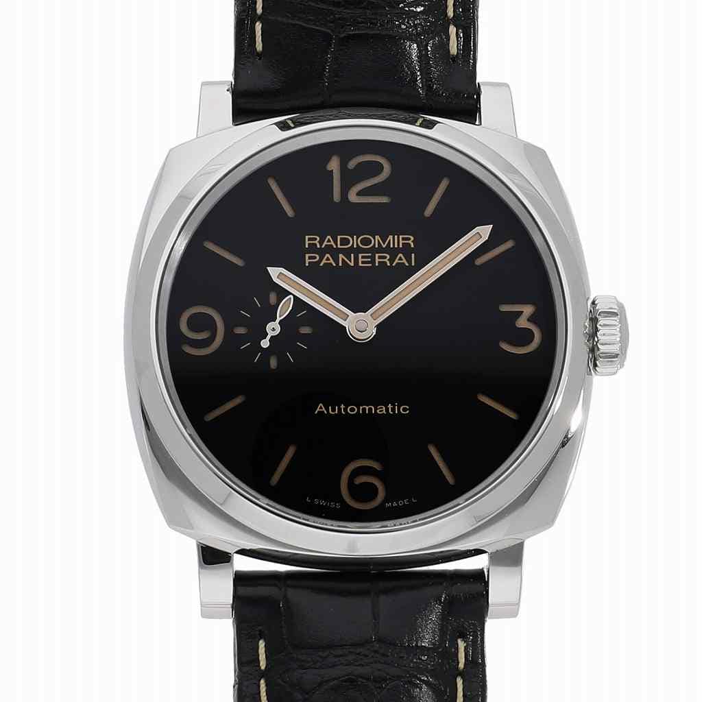 [中古]パネライ ラジオミール 1940 3デイズ オートマチック チタニオ ブラック PAM00572 Q番 メンズ