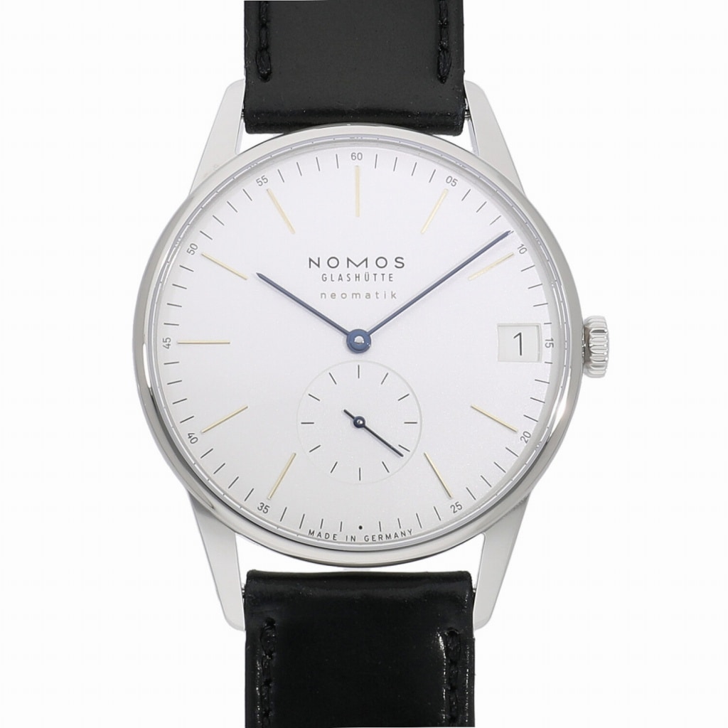 [新品]ノモス オリオン ネオマティック 41 デイト シルバー OR161013W2 / 360 メンズ