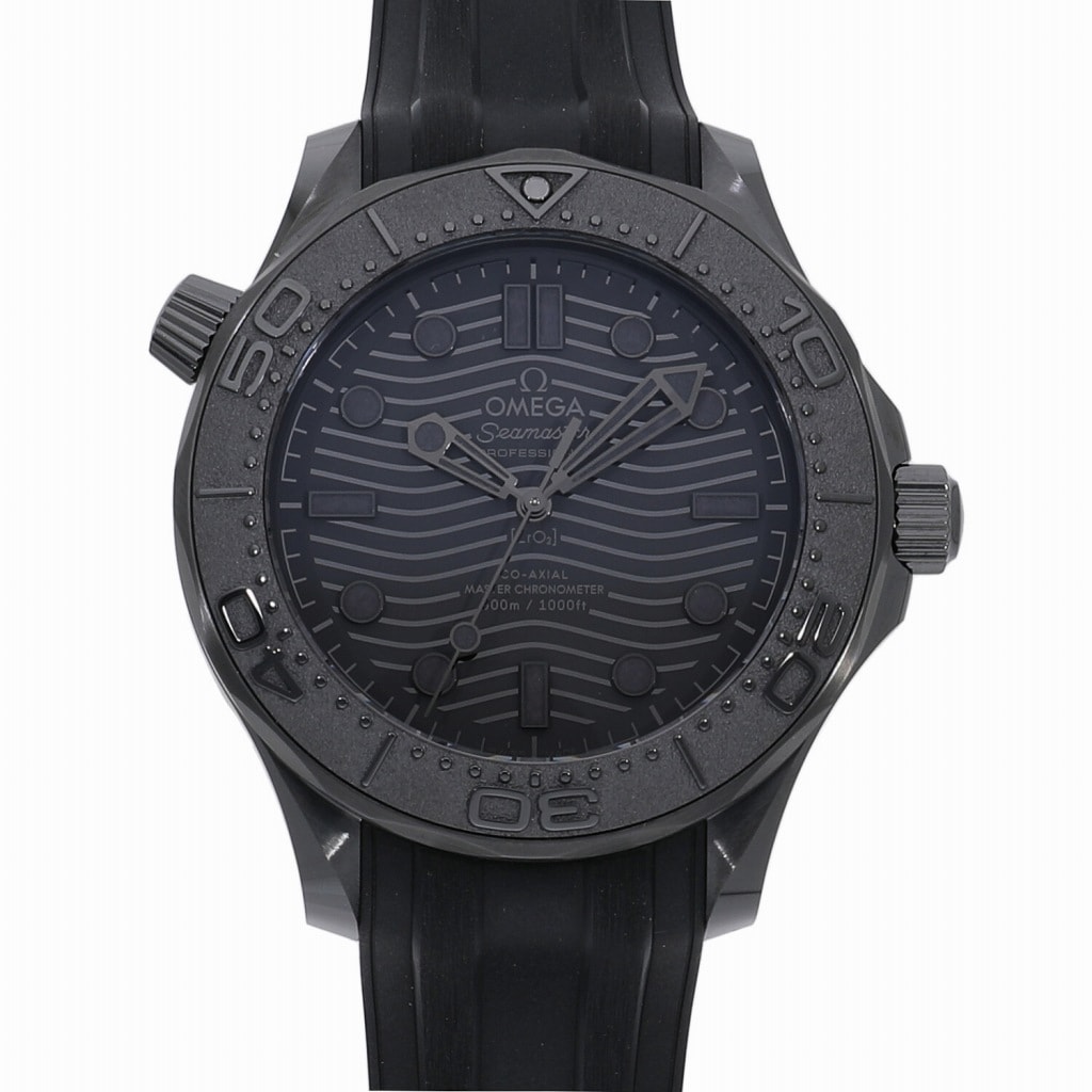 [未使用]オメガ シーマスター ダイバー 300M コーアクシャル マスタークロノメーター ブラックブラック ブラック 210.92.44.20.01.003 メンズ