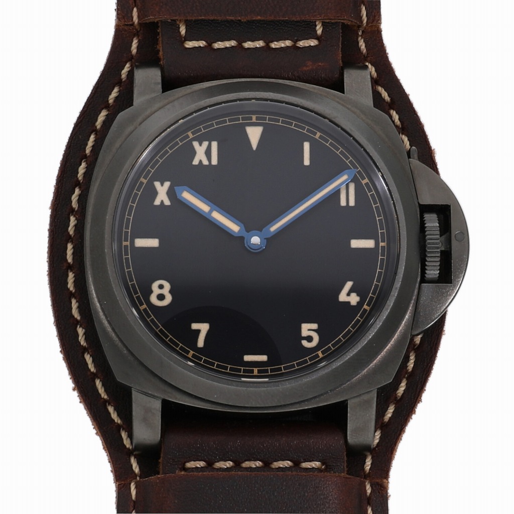 [中古]パネライ ルミノール カリフォルニア 8デイズ DLC ブラック PAM00779 U番 メンズ