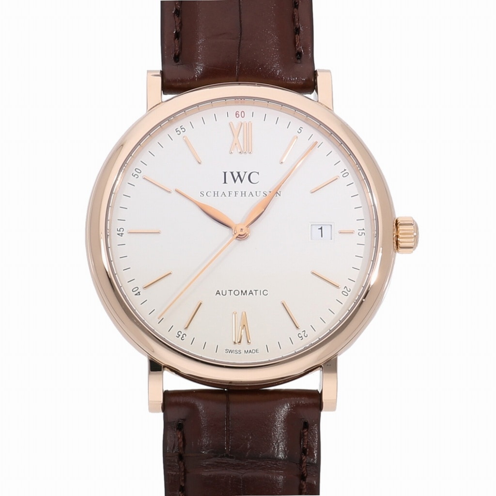 [中古]IWC ポートフィノ オートマティック シルバー IW356504 メンズ