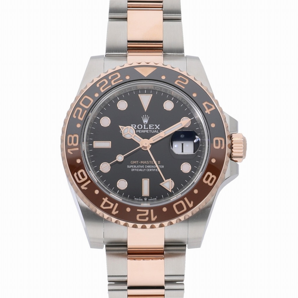 [未使用]ロレックス GMTマスター II ブラック 126711CHNR ランダム メンズ
