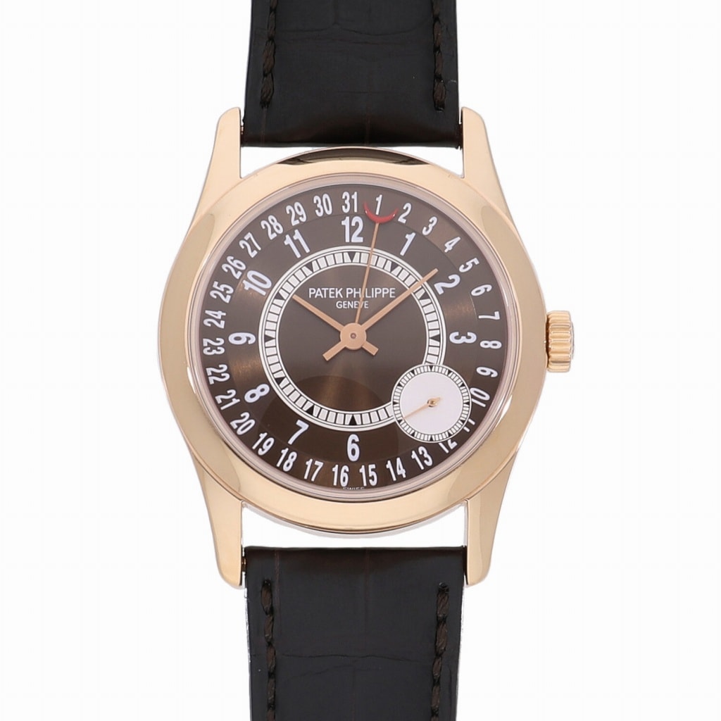 [中古]パテックフィリップ カラトラバ ブラウン 6000R-001 メンズ