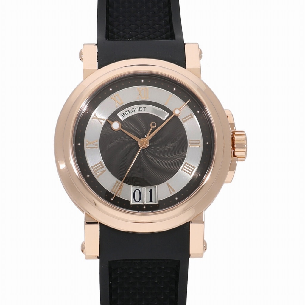 [中古]ブレゲ マリーンII ラージデイト グレー 5817BR/Z2/5V8 メンズ