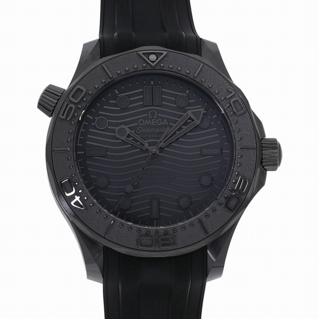 [未使用]オメガ シーマスター ダイバー 300M コーアクシャル マスタークロノメーター ブラック 210.92.44.20.01.003 メンズ
