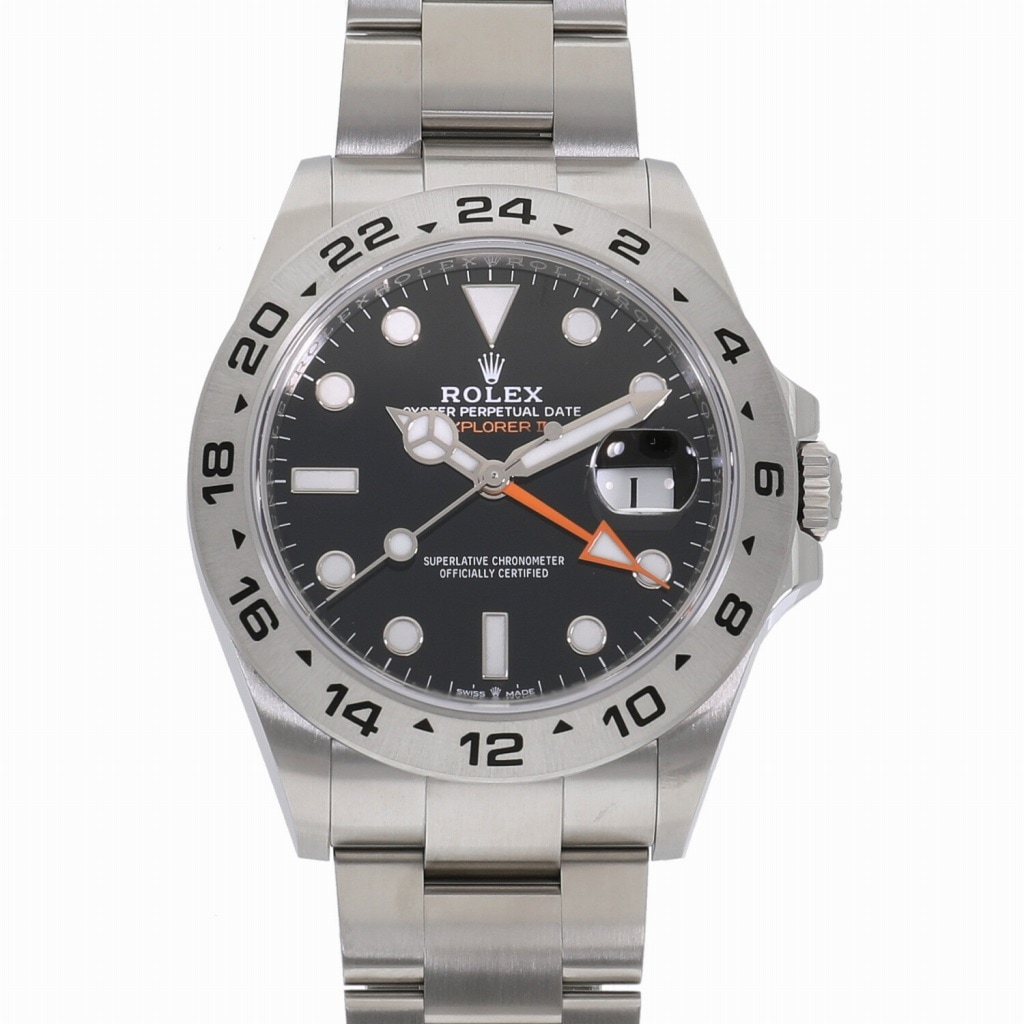 [未使用]ロレックス エクスプローラーII ブラック 226570 ランダム メンズ