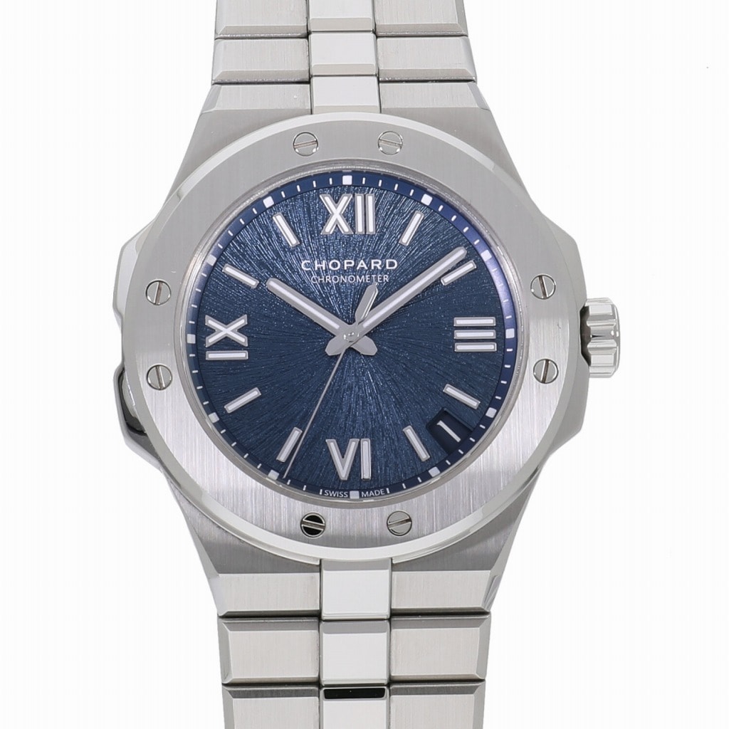 [中古]ショパール アルパイン イーグル ラージ 41 ブルー 298600-3001 メンズ