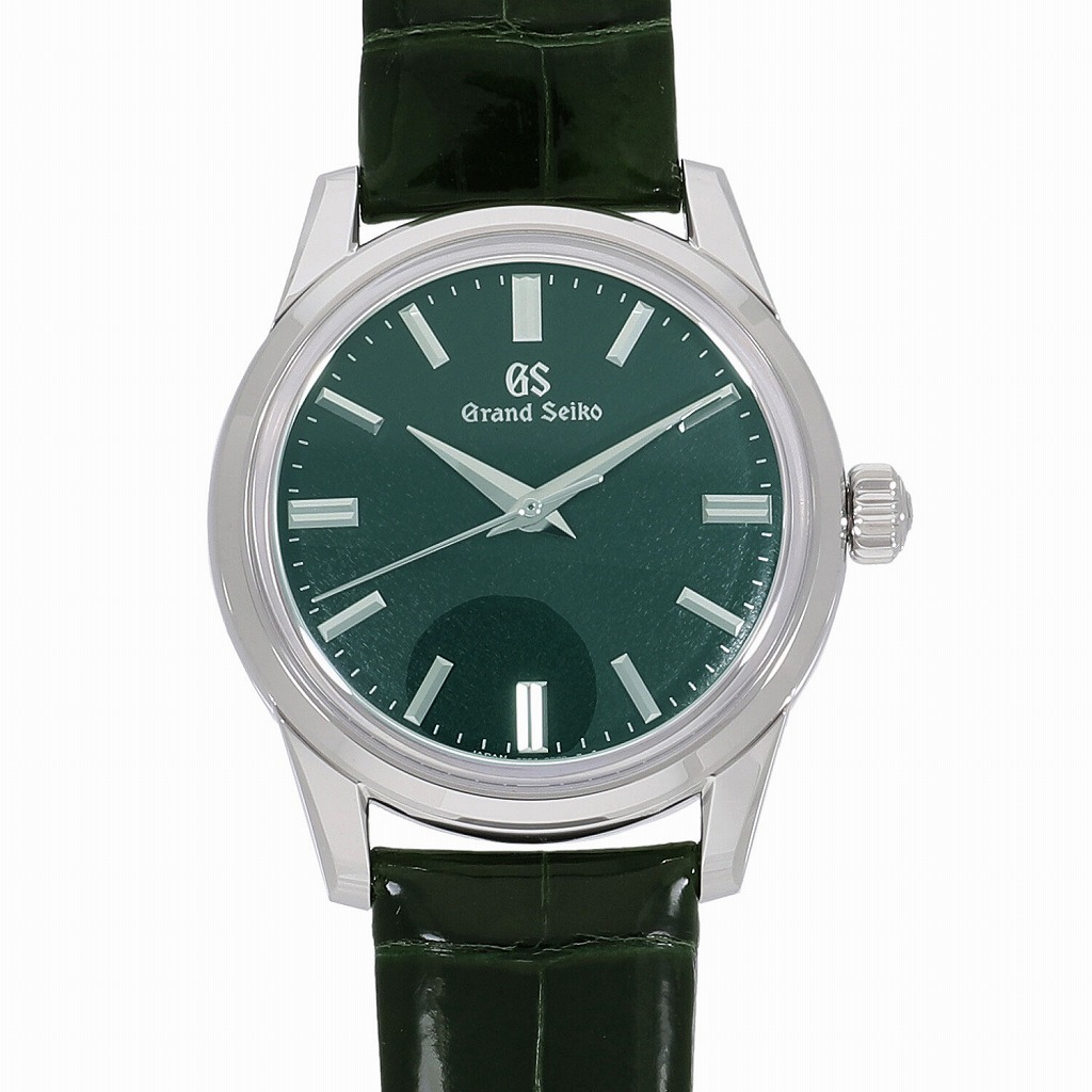 [中古]セイコー グランドセイコー エレガンスコレクション メカニカル 杪夏(びょうか) グリーン SBGW285 メンズ