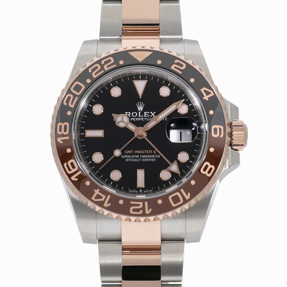 [未使用]ロレックス GMTマスター II ブラック 126711CHNR ランダム メンズ