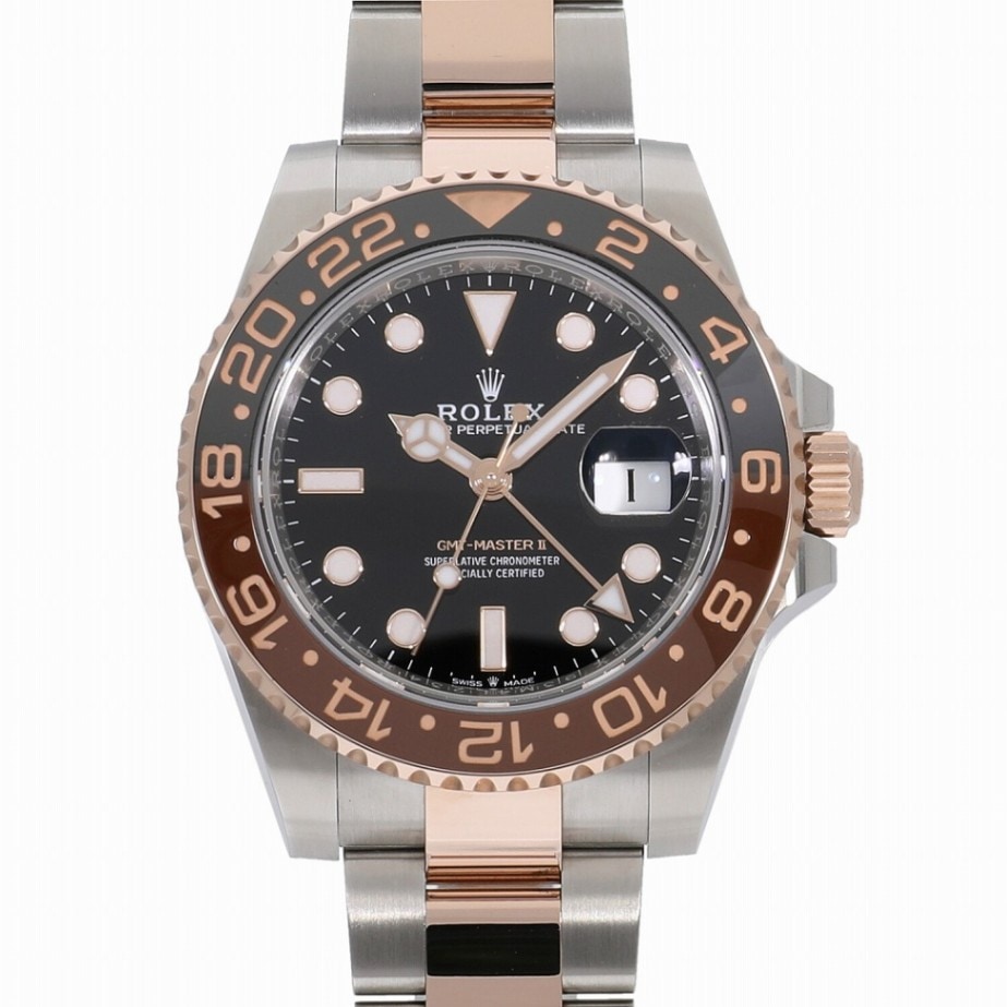 [未使用]ロレックス GMTマスター II ブラック 126711CHNR ランダム メンズ