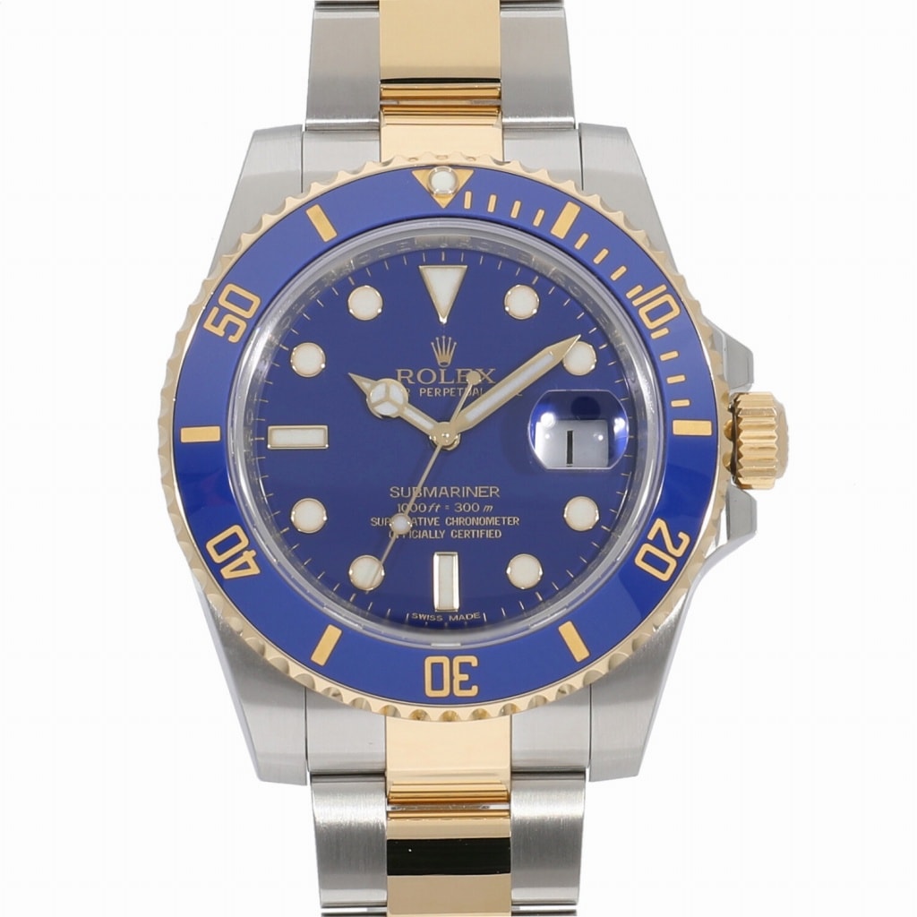[中古]ロレックス サブマリーナー デイト ブルー 116613LB V番 メンズ