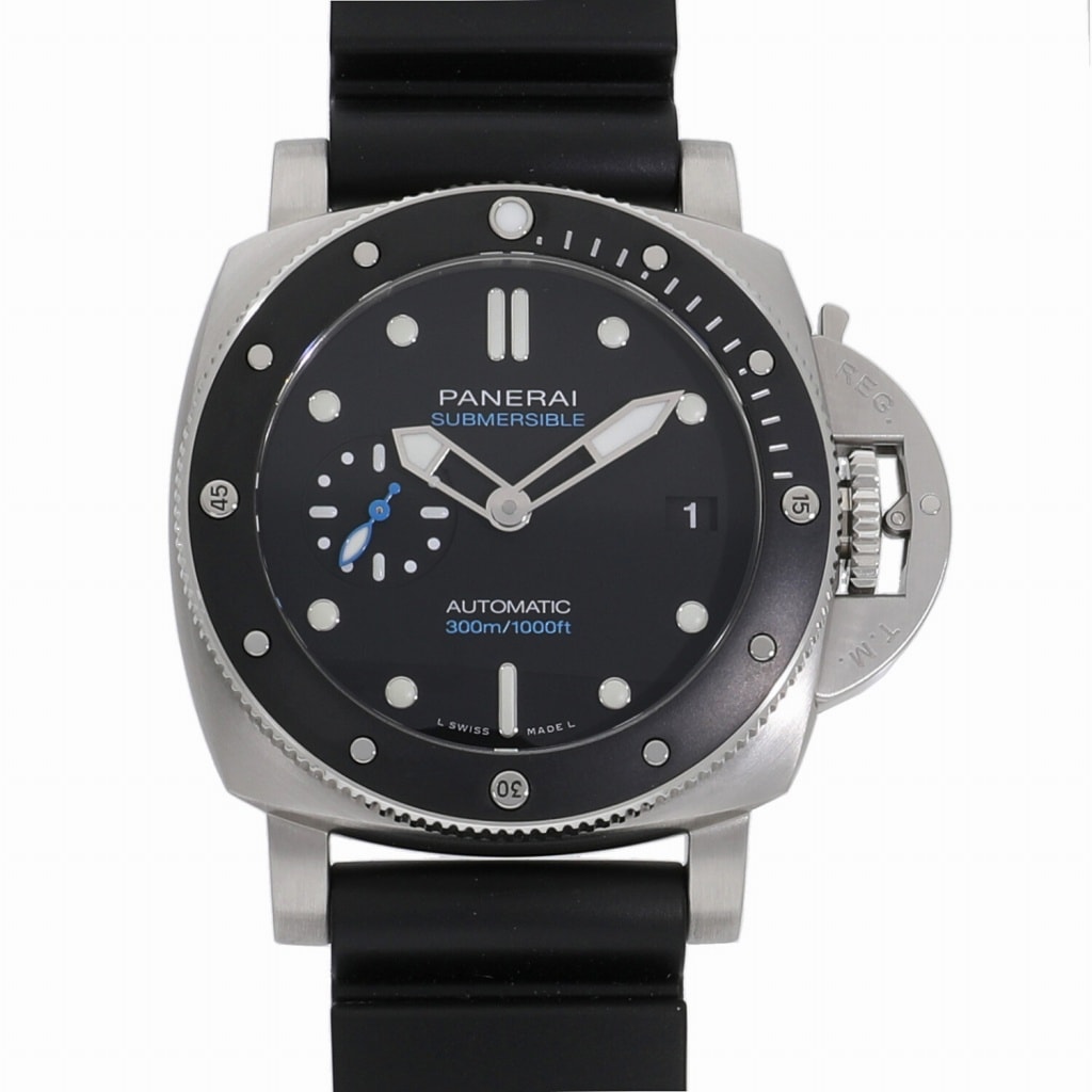 [中古]パネライ サブマーシブル 42MM ブラック PAM00683 W番 メンズ