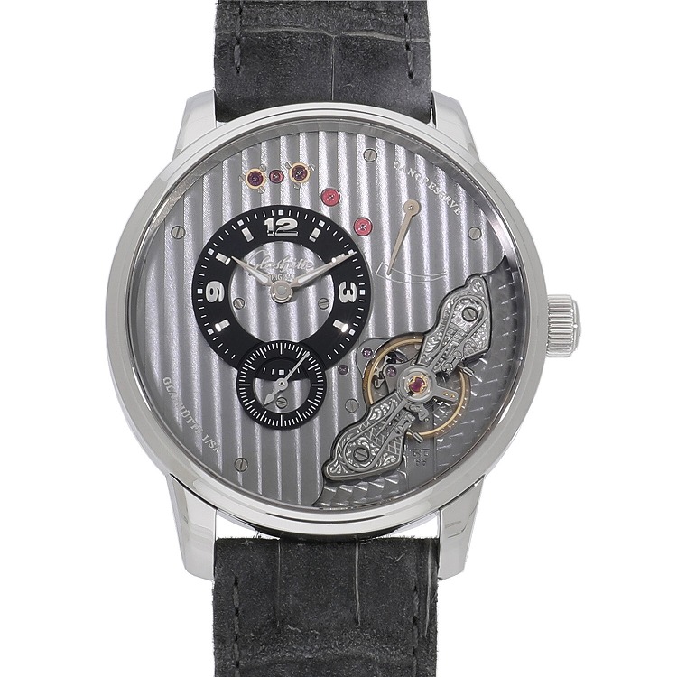 [未使用]グラスヒュッテオリジナル パノ インバース グレー 1-66-06-04-22-50 メンズ