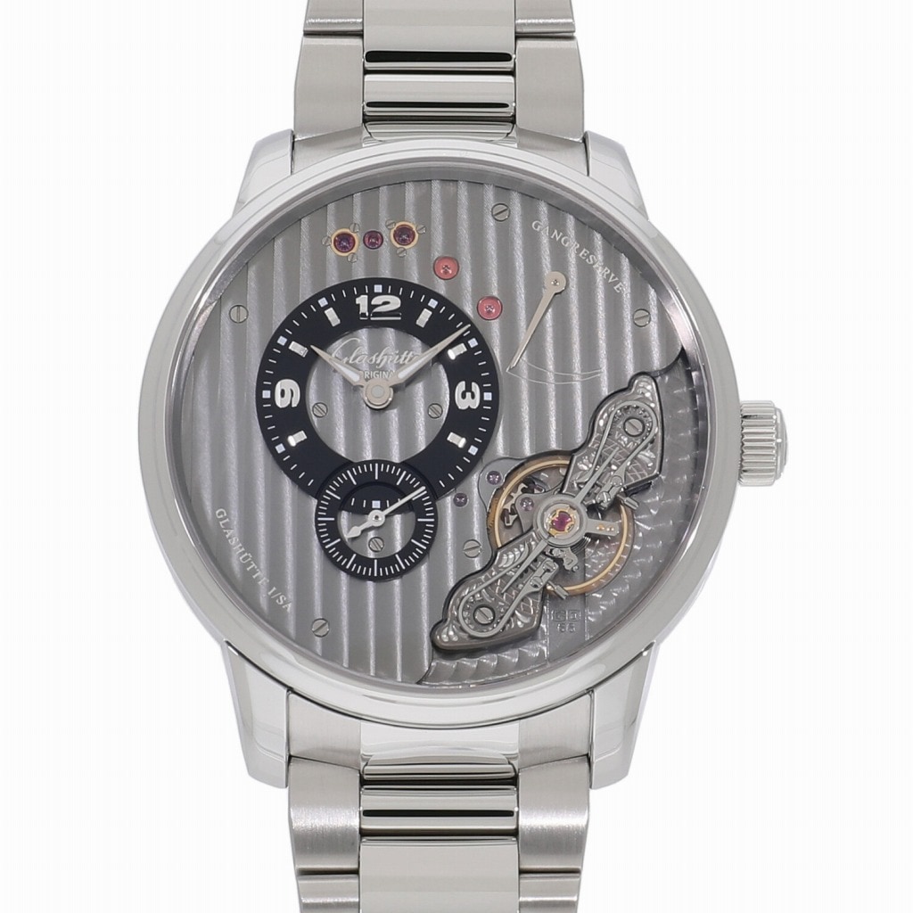 [未使用]グラスヒュッテオリジナル パノインバース XL グレー×ブラック 1-66-06-04-22-14 メンズ