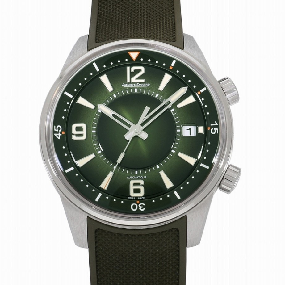 [未使用]ジャガールクルト ポラリス デイト グリーン Q906863J / 857.8.A0.S メンズ