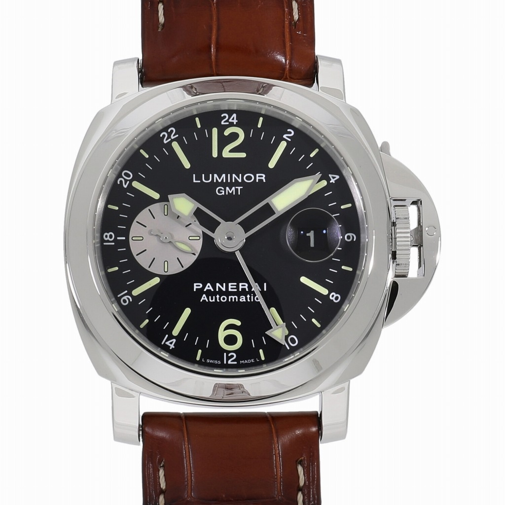 [中古]パネライ ルミノール GMT ブラック PAM00088 M番 メンズ