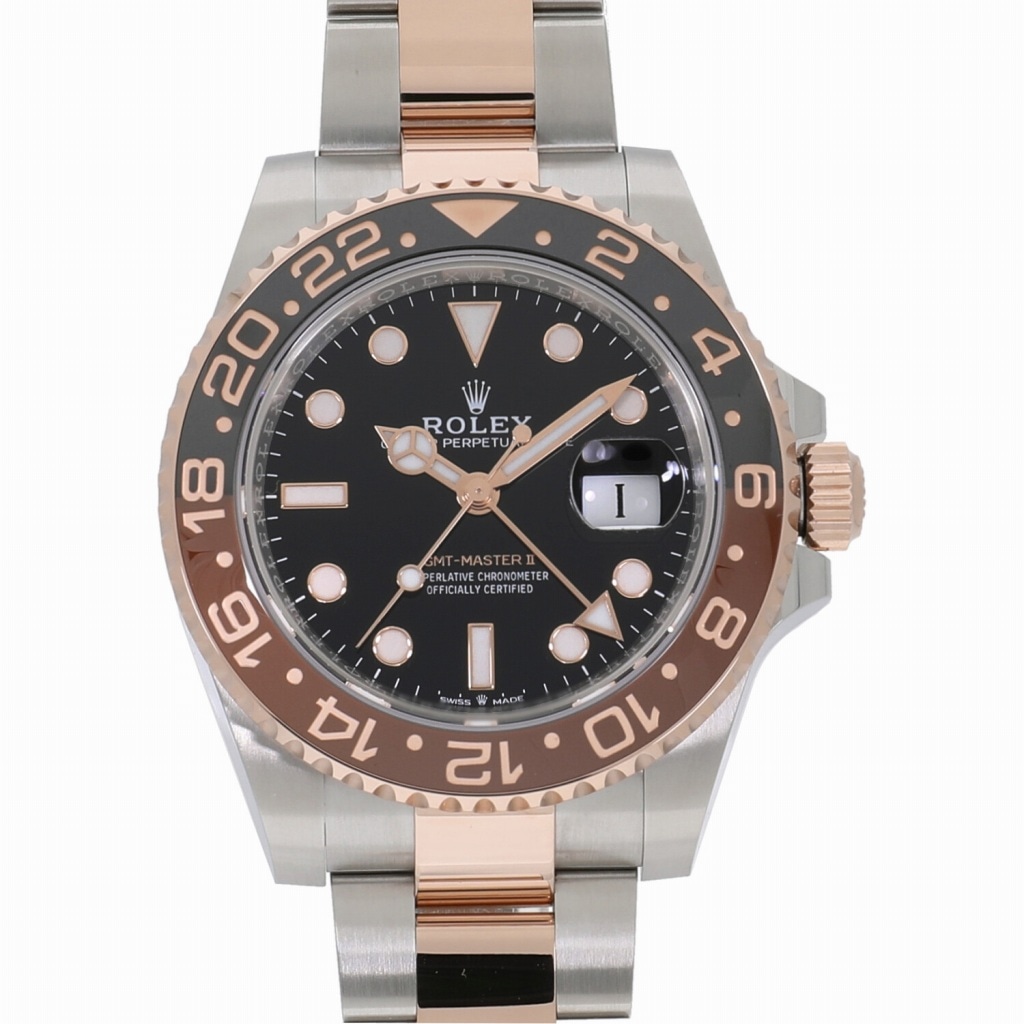 [未使用]ロレックス GMTマスター II ブラック 126711CHNR ランダム メンズ