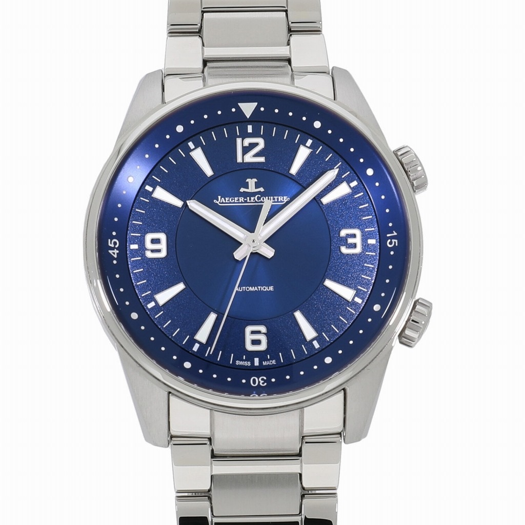 [中古]ジャガールクルト ポラリス オートマティック ブルー Q9008180 メンズ