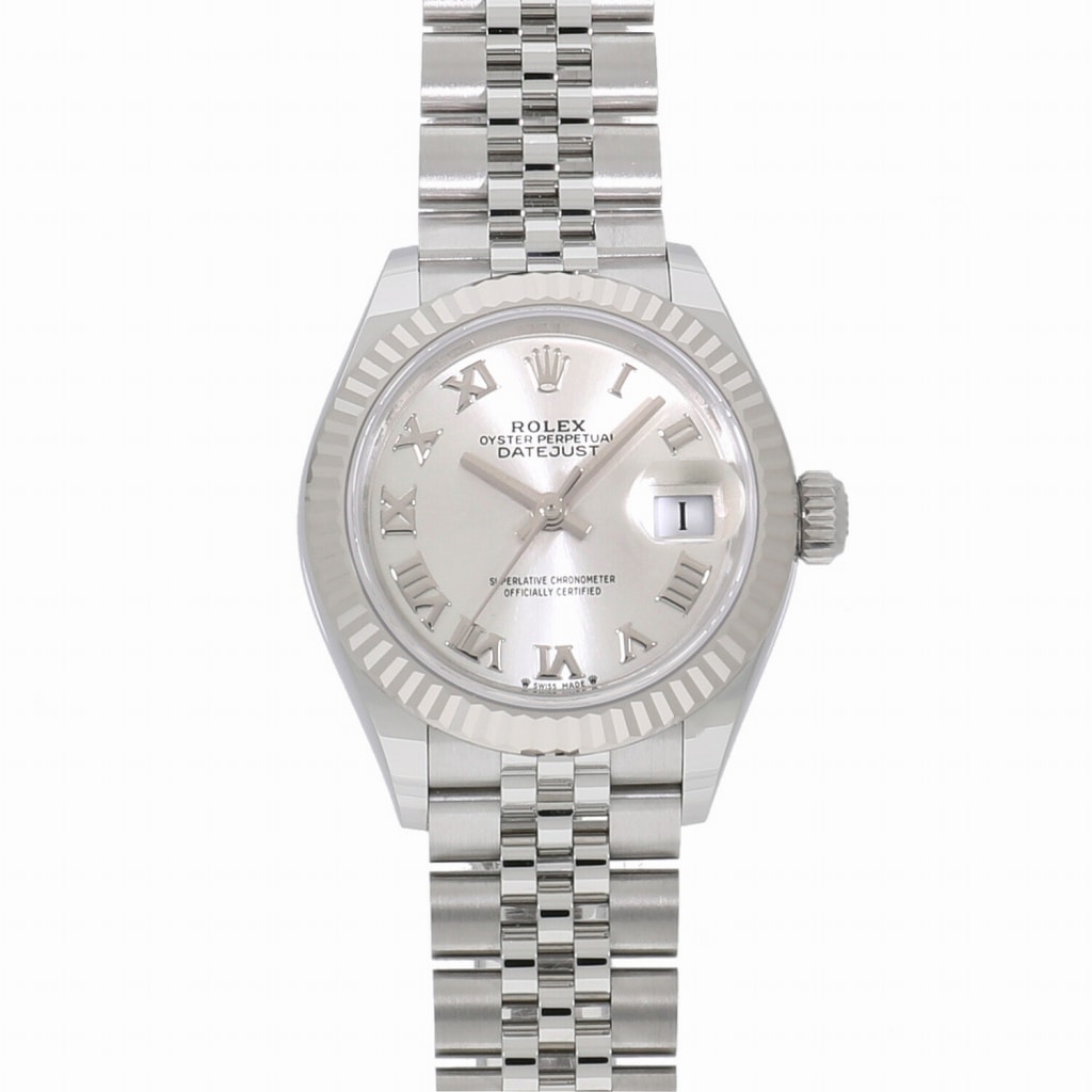 [新品]ロレックス レディ デイトジャスト 28 279174 シルバーローマン レディース