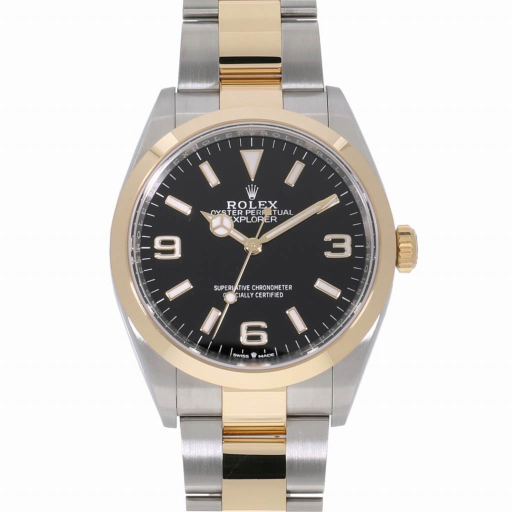 [未使用]ロレックス エクスプローラー ブラック 124273 ランダム メンズ