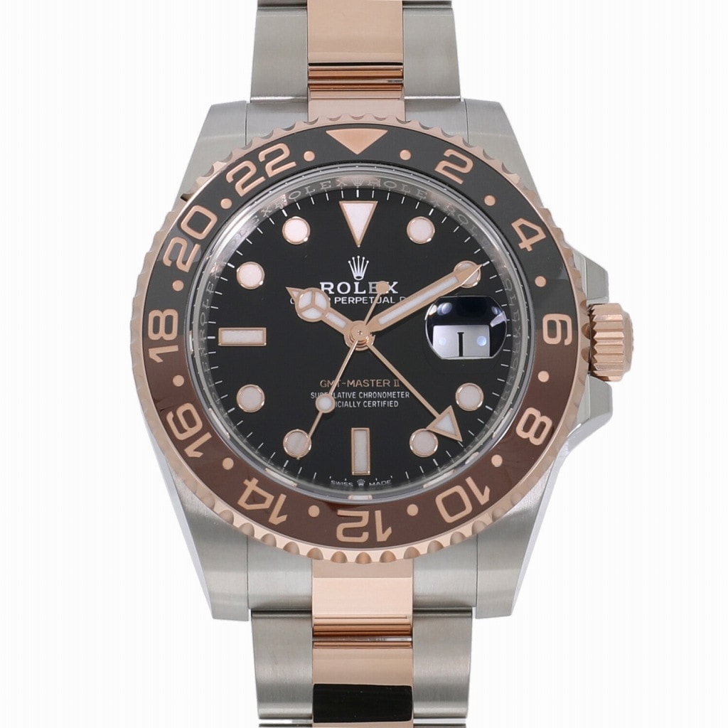 [未使用]ロレックス GMTマスター II ブラック 126711CHNR ランダム メンズ
