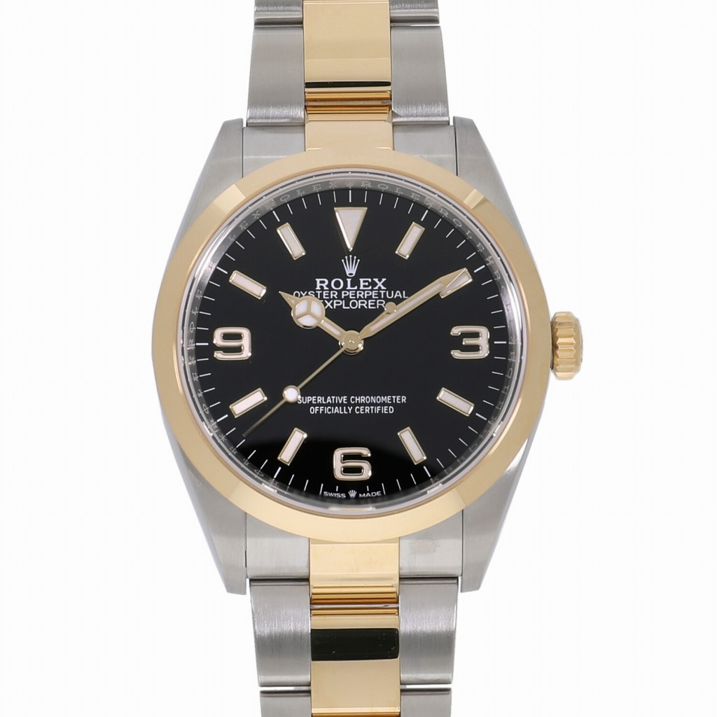 [未使用]ロレックス エクスプローラー 36 ブラック 124273 ランダム メンズ