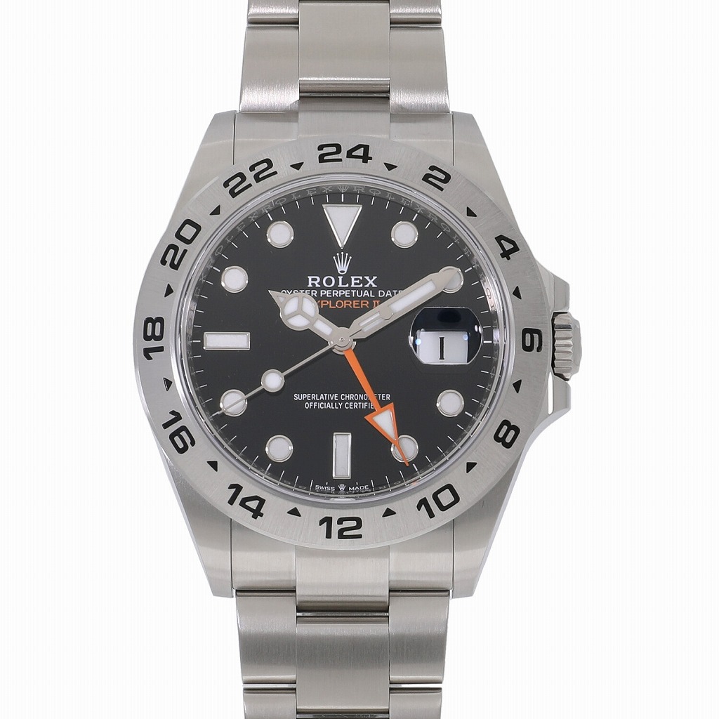 [未使用]ロレックス エクスプローラーII ブラック 226570 ランダム メンズ