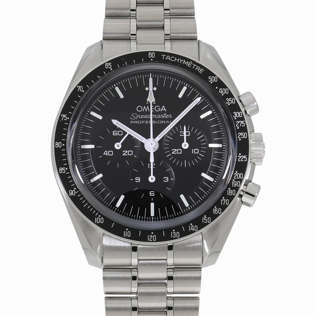[未使用]オメガ スピードマスター ムーンウォッチ プロフェッショナル コーアクシャル マスター クロノメーター クロノグラフ 310.30.42.50.01.002 メンズ