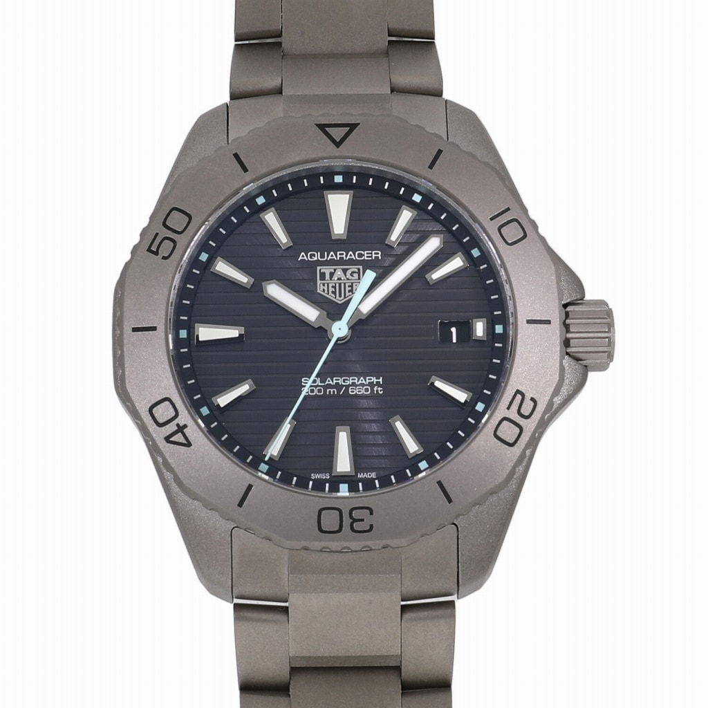 [新品]タグホイヤー アクアレーサー プロフェッショナル 200 ソーラーグラフ WBP1180.BF0000 ブラック メンズ