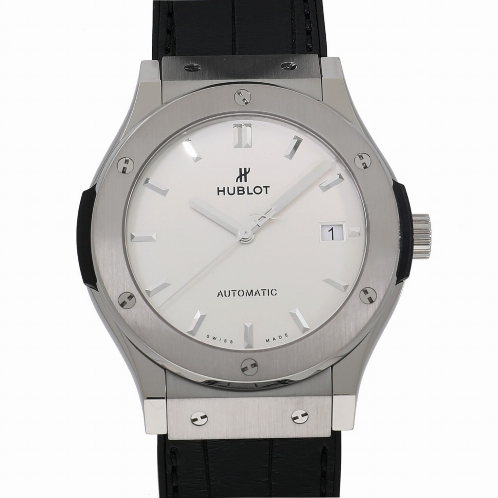 [中古]ウブロ クラシック フュージョン チタニウム 511.NX.2611.LR オパーリン メンズ