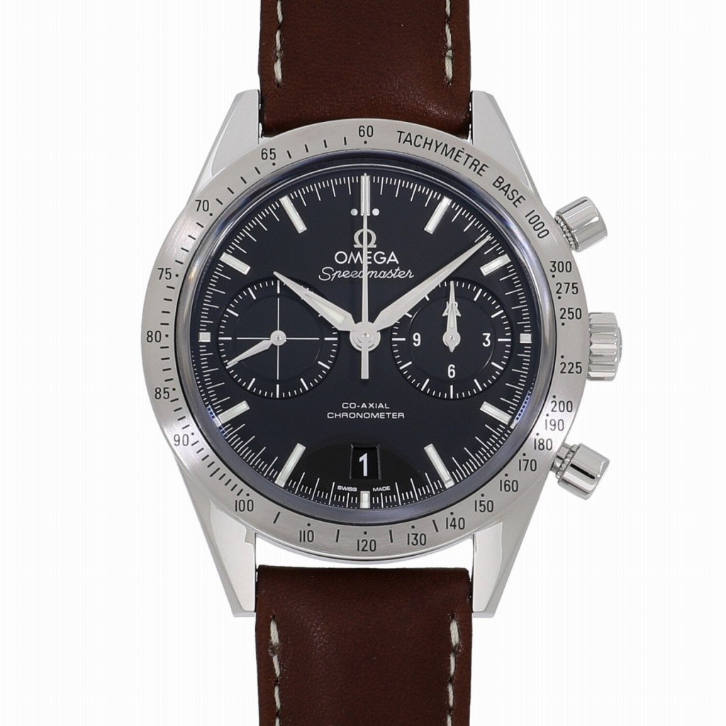 [新品]オメガ スピードマスター 57 コーアクシャル クロノグラフ 41.5mm 331.12.42.51.01.001 ブラック メンズ