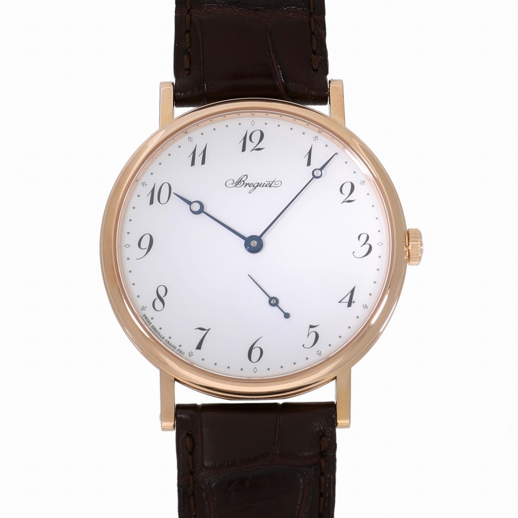 [中古]ブレゲ クラシック 7147 7147BR/29/9WU ホワイトエナメル メンズ