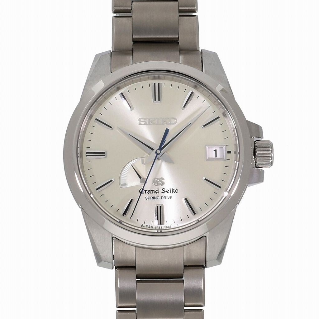 [中古]セイコー グランドセイコー スプリングドライブ パワーリザーブ SBGA079 / 9R65-0BG0 シルバー メンズ