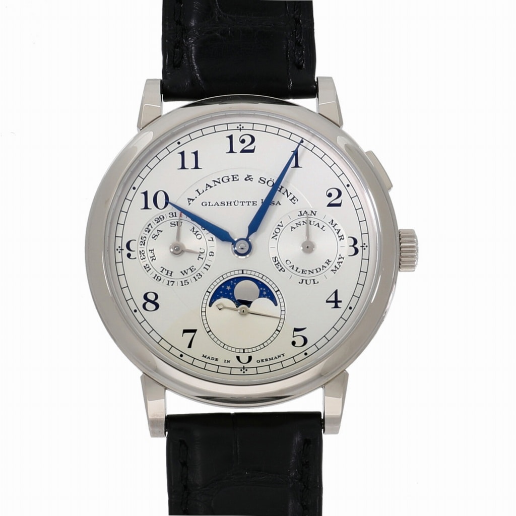 [中古]ランゲ&ゾーネ 1815 アニュアル カレンダー 238.026 / LS2383AP シルバー メンズ