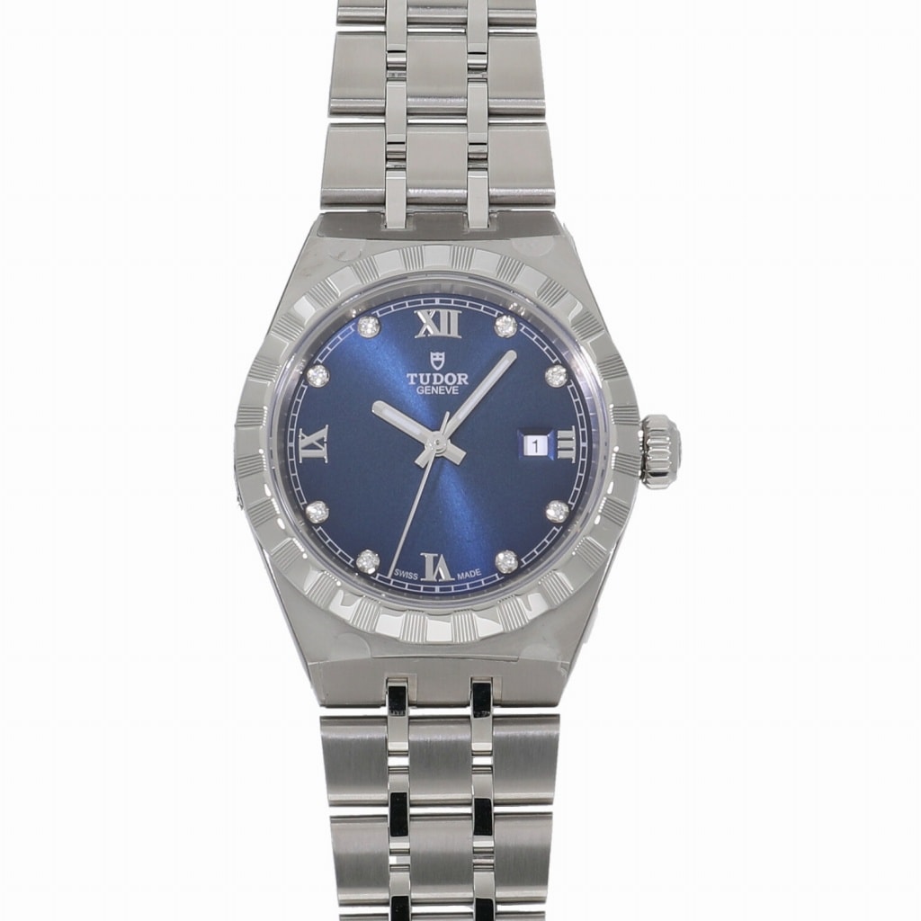 [新品]チューダー ロイヤル M28300-0007 ブルー レディース