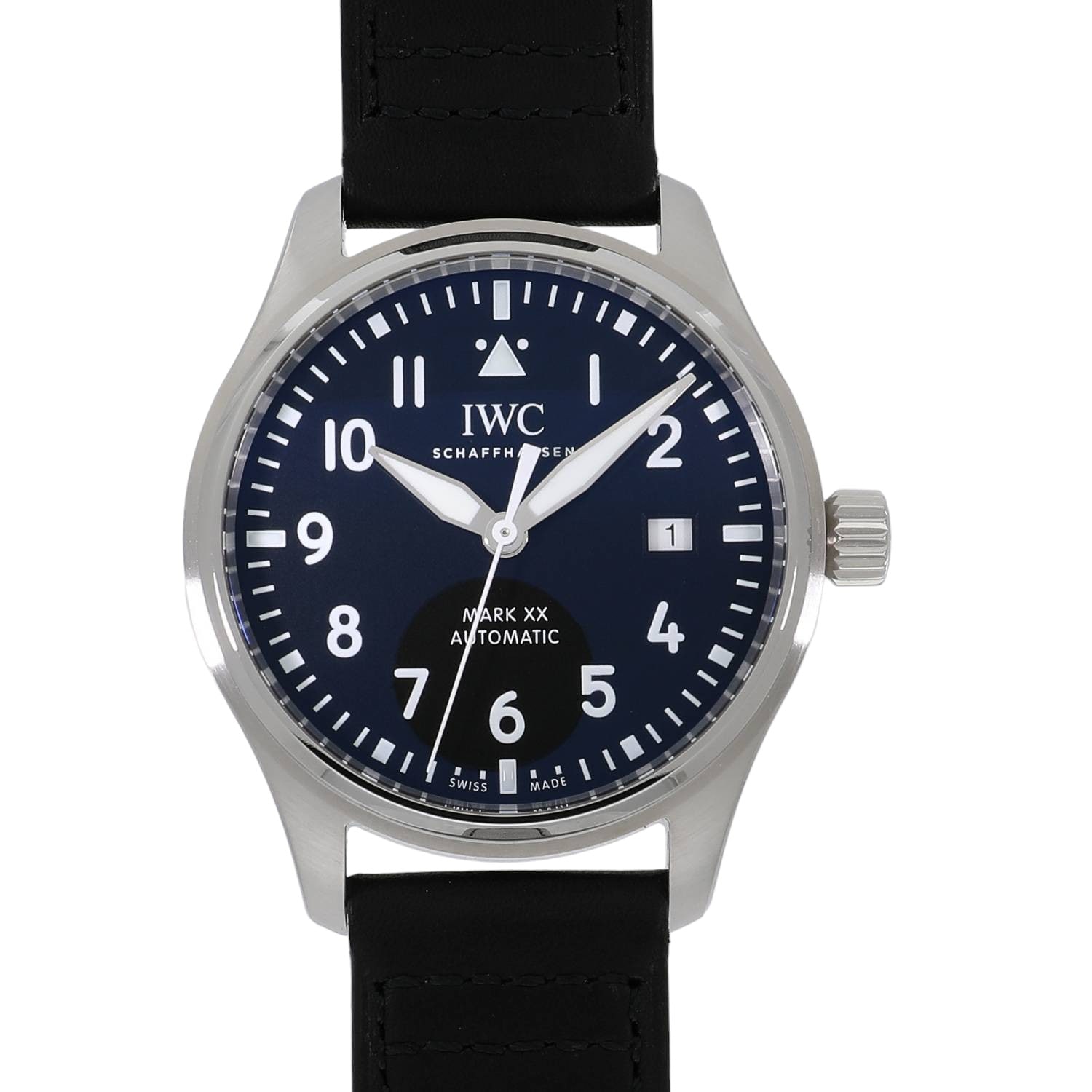 [新品]IWC パイロットウォッチ マークXX IW328201 ブラック メンズ