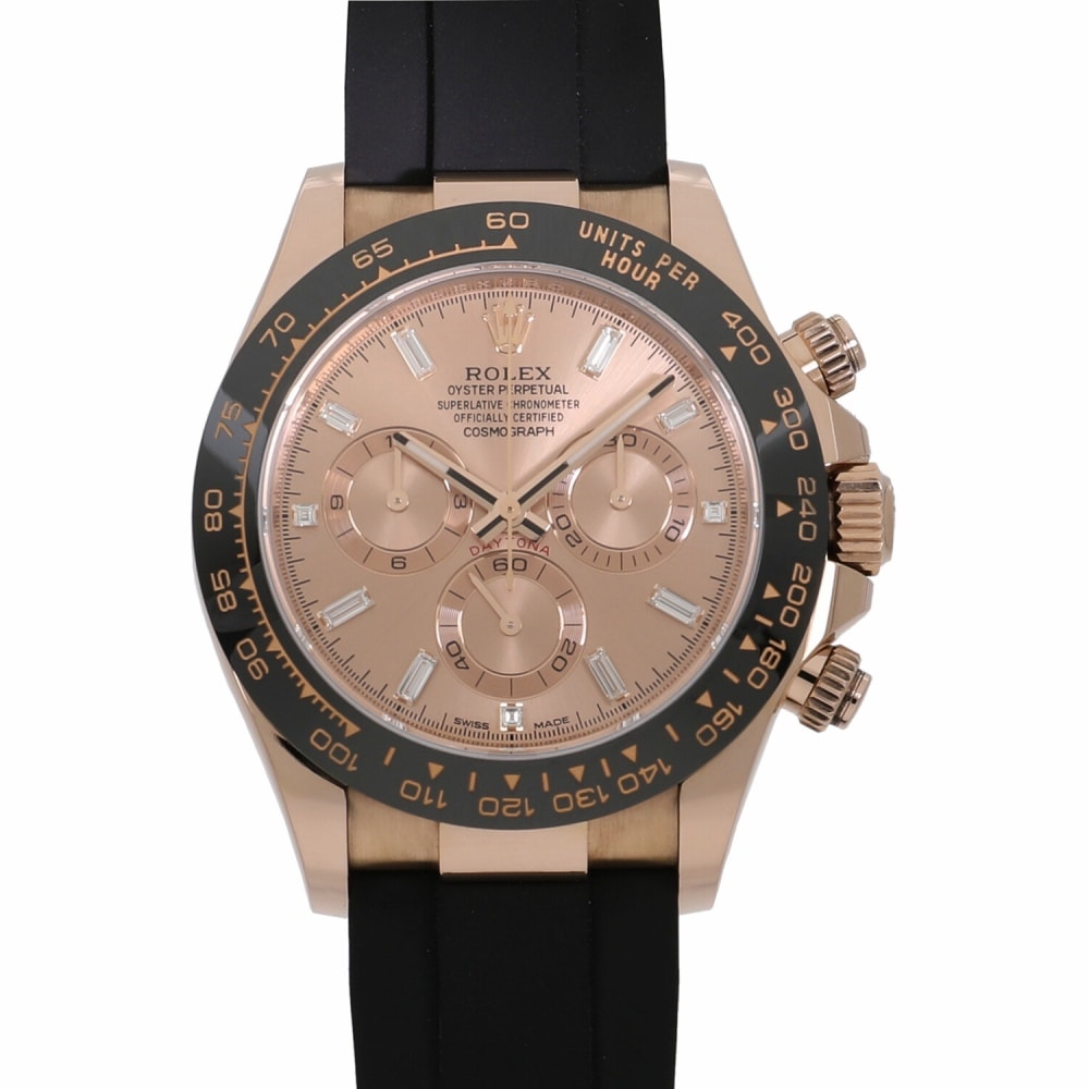 [中古]ロレックス コスモグラフ デイトナ 116515LNA ランダム ピンク×10Pダイヤ メンズ