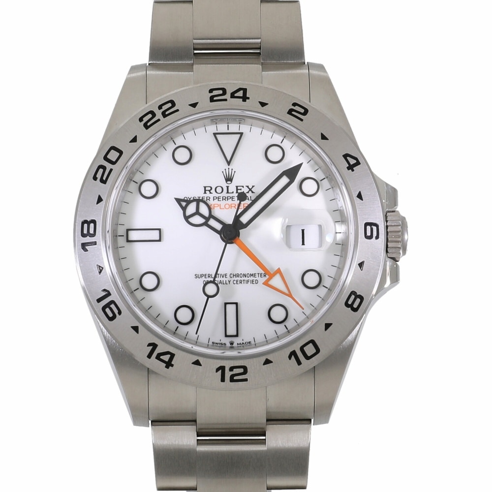 [未使用]ロレックス エクスプローラーII 226570 ランダム ホワイト メンズ