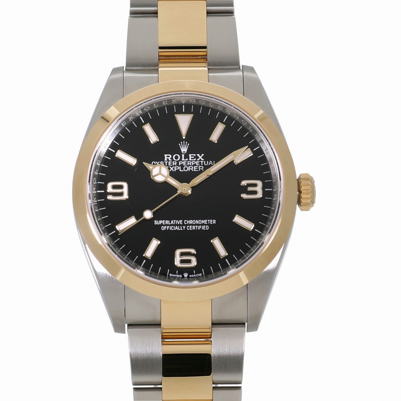 [中古]ロレックス エクスプローラー 36 124273 ランダム ブラック メンズ
