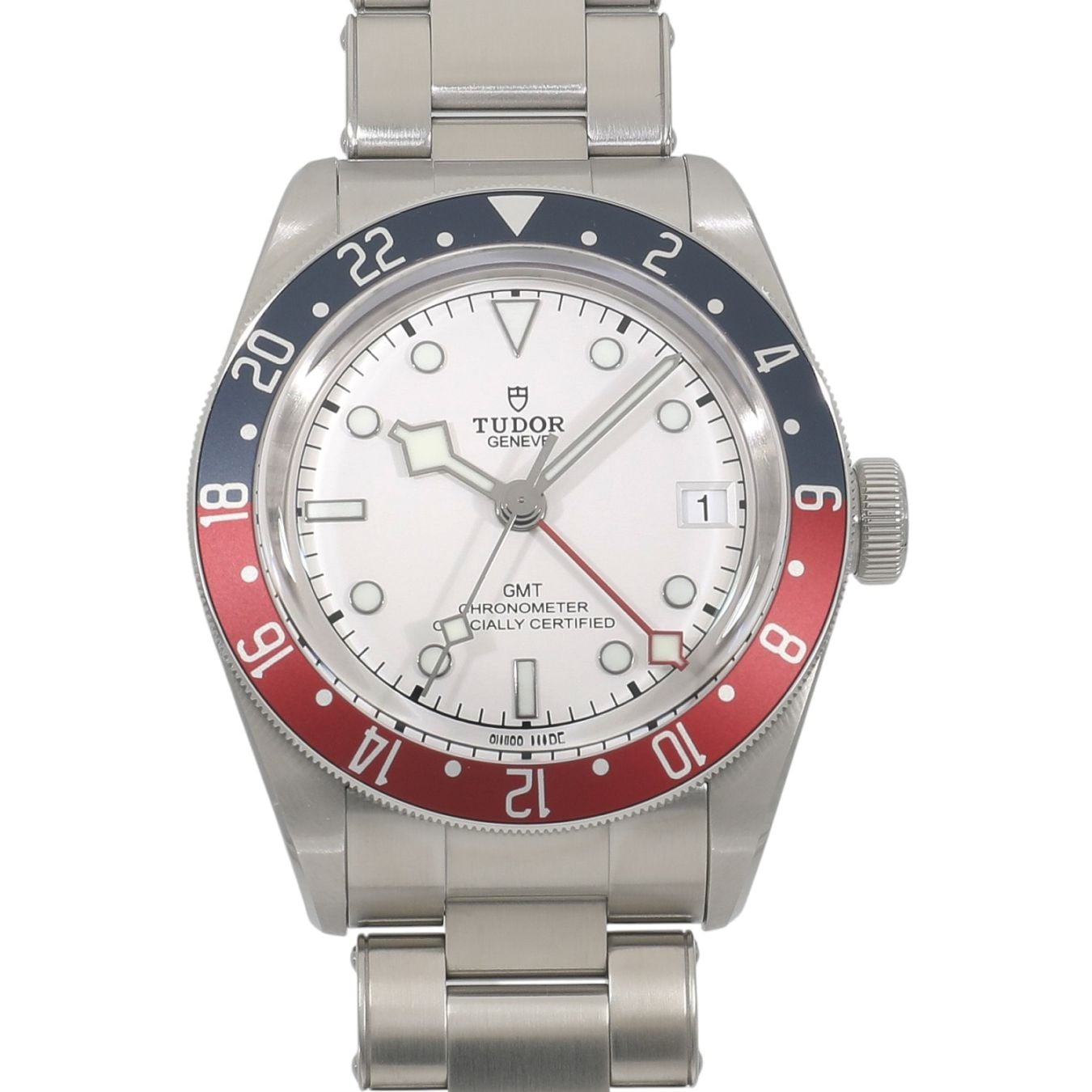 [新品]チューダー ブラックベイ GMT M79830RB-0010 オパライン メンズ