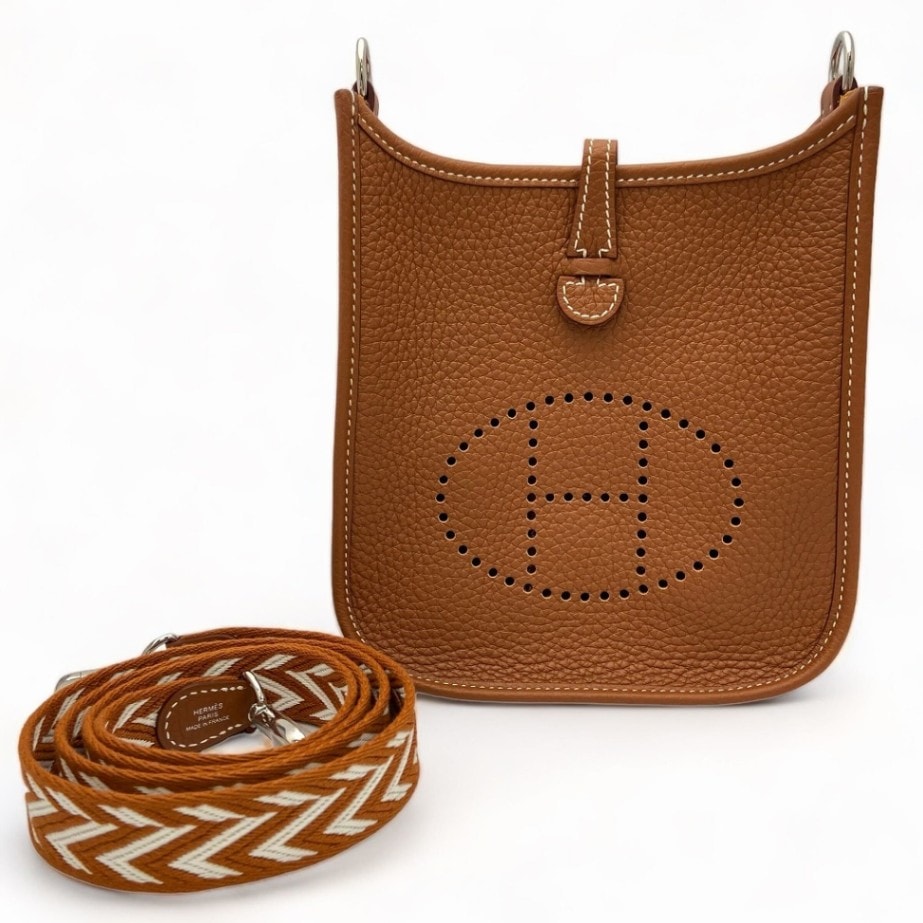 [新品]エルメス エヴリン アマゾーヌ 16 TPM サングル ジグザグ