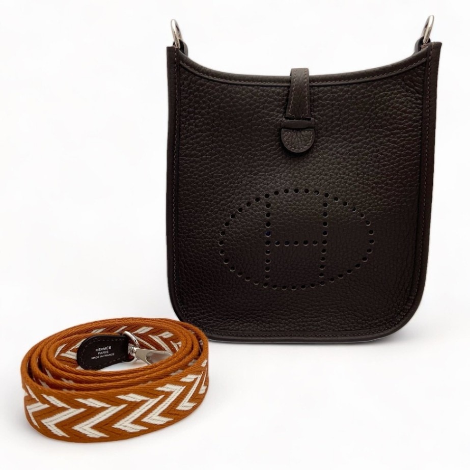 [新品]エルメス エヴリン アマゾーヌ 16 TPM サングル ジグザグ