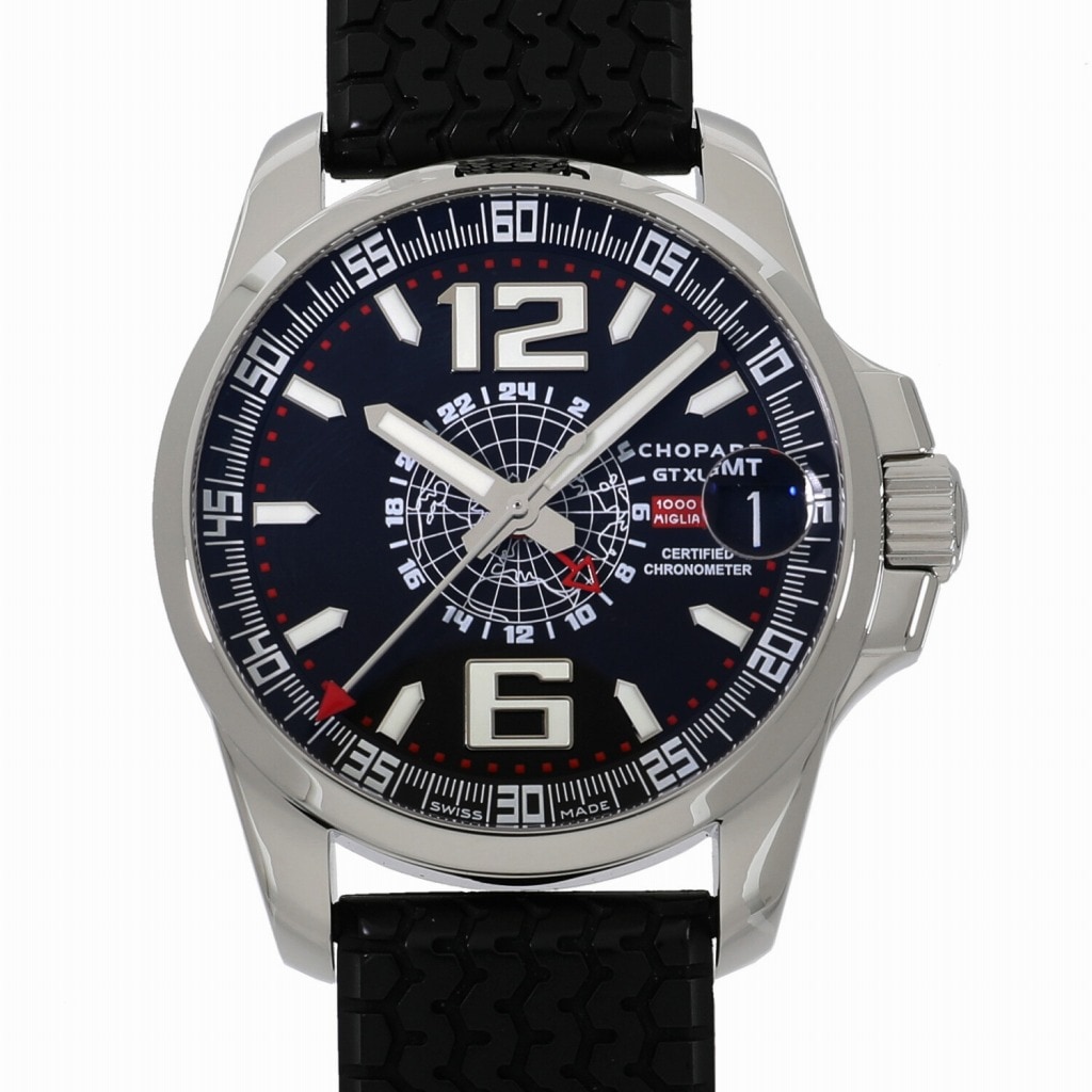 [中古]ショパール ミッレミリア GT XL GMT 16/8514-3001 ブラック メンズ