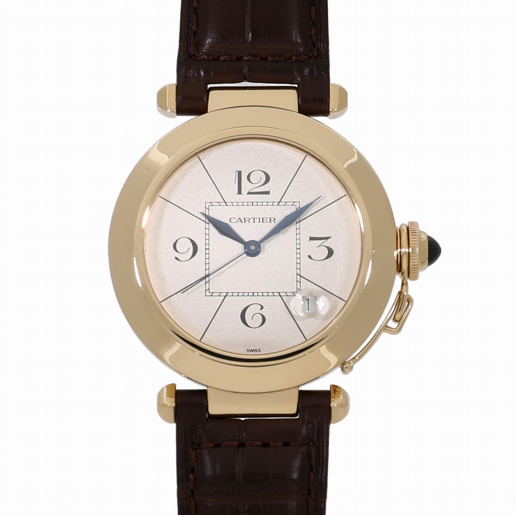 [中古]カルティエ パシャ 38MM アイボリー メンズ