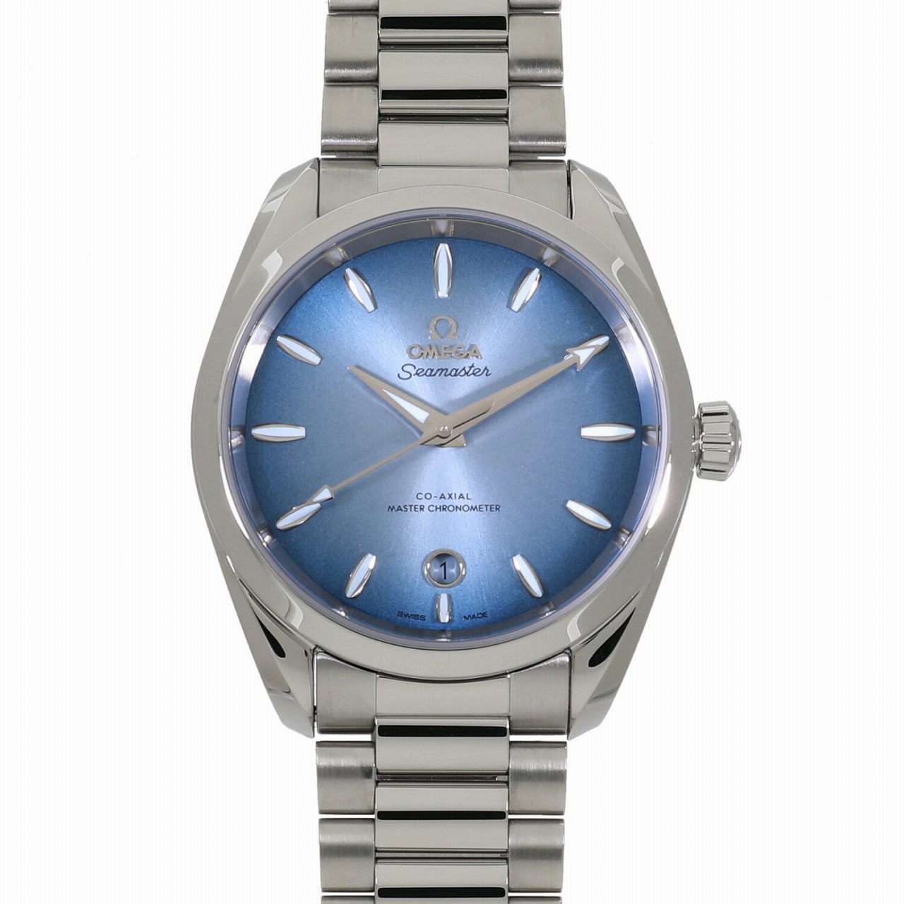 [新品]オメガ シーマスター アクアテラ 150M マスタークロノメーター 220.10.38.20.03.004 サマーブルー ユニセックス