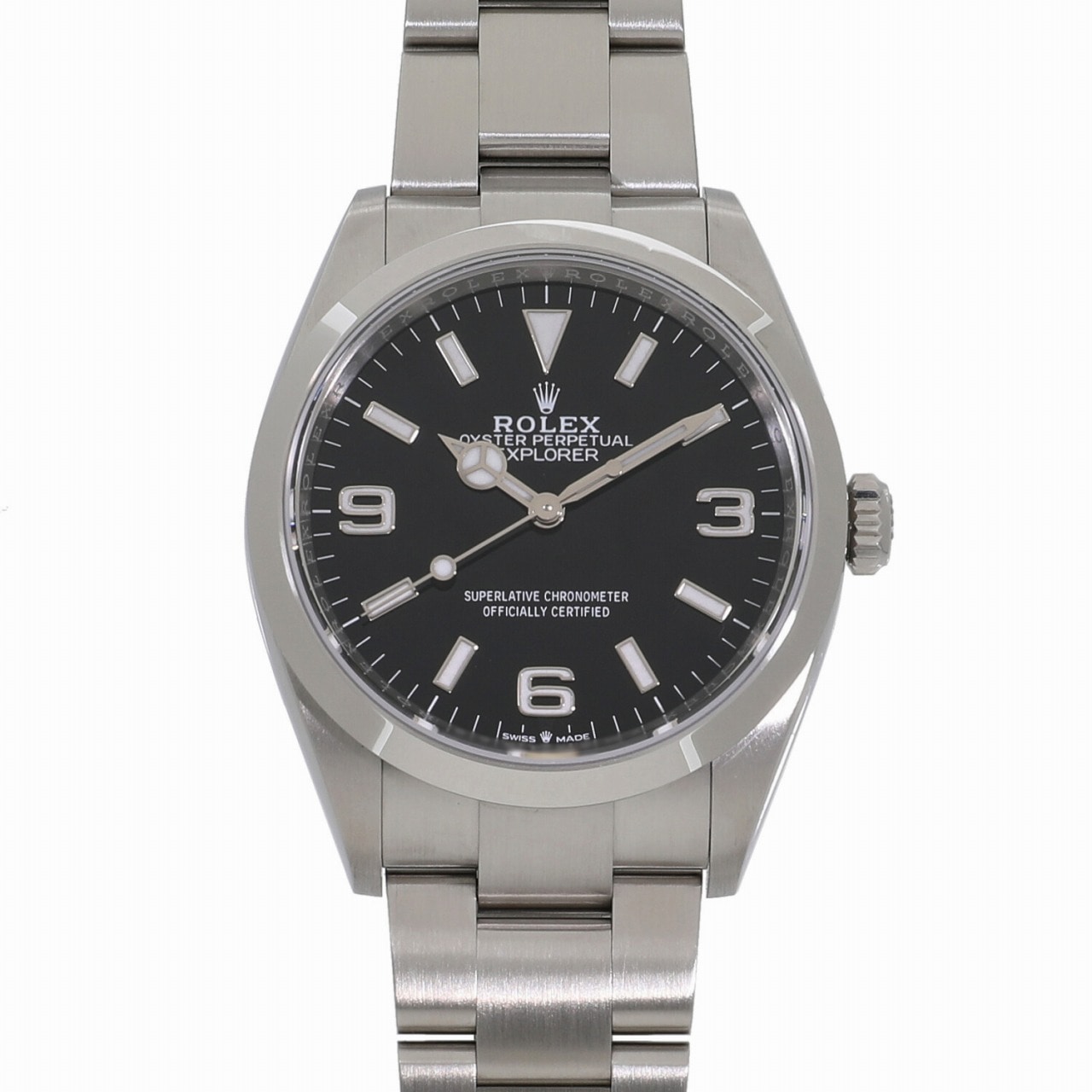 [未使用]ロレックス エクスプローラー 36 124270 ランダム ブラック メンズ